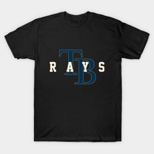 Tampa Bay Rays 1 by Buck Tee Originals T-Shirt